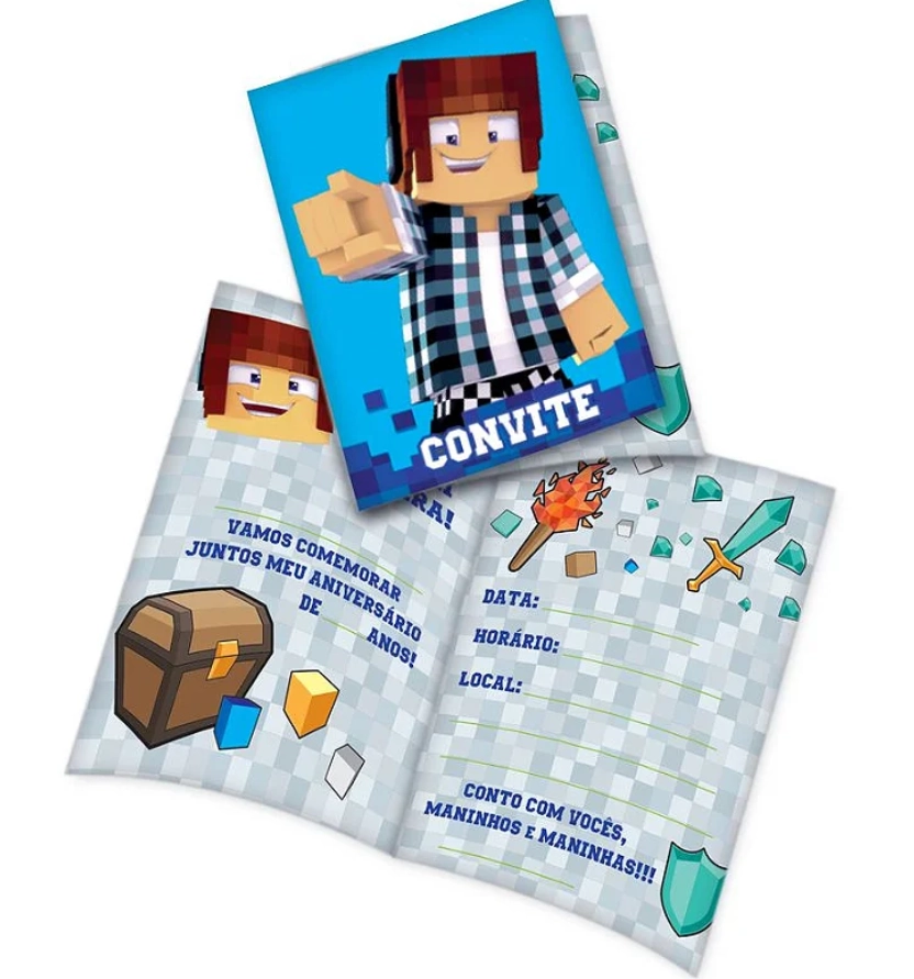 Convite Authentic Games C/8