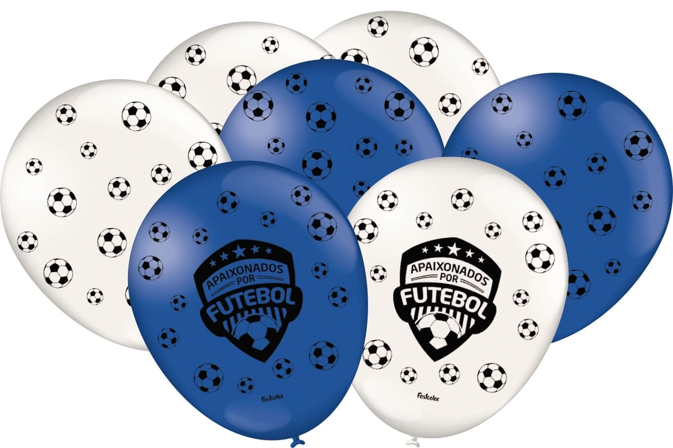 Balao Esp Apaix Por Futebol C/25 Festcolor