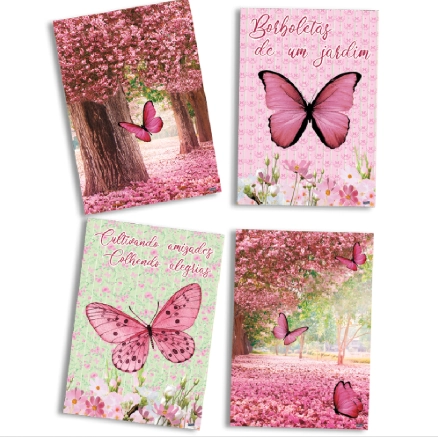 Quadros Decorativos Jardim Das Borboletas 108243
