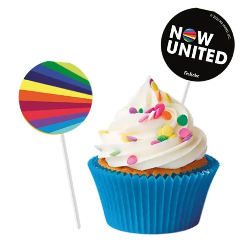 Bandeir P/doce Now United C/8 Festcolor