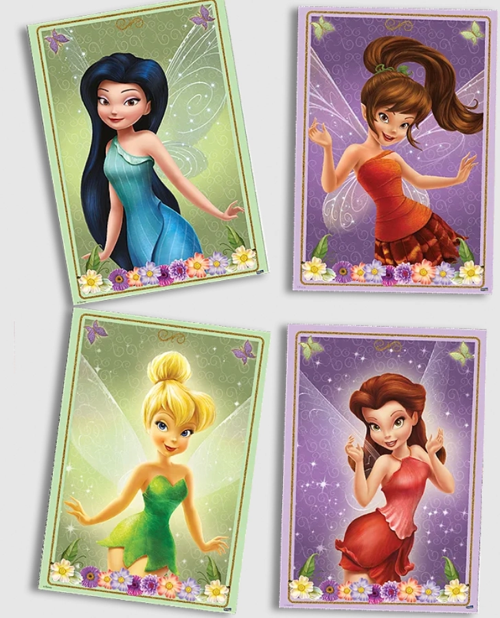 Quadros Decorat Fadas Disney C.4 Festcolor
