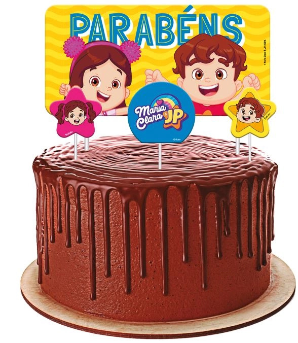 Topper Para Bolo Maria Clara E Jp Cod 10