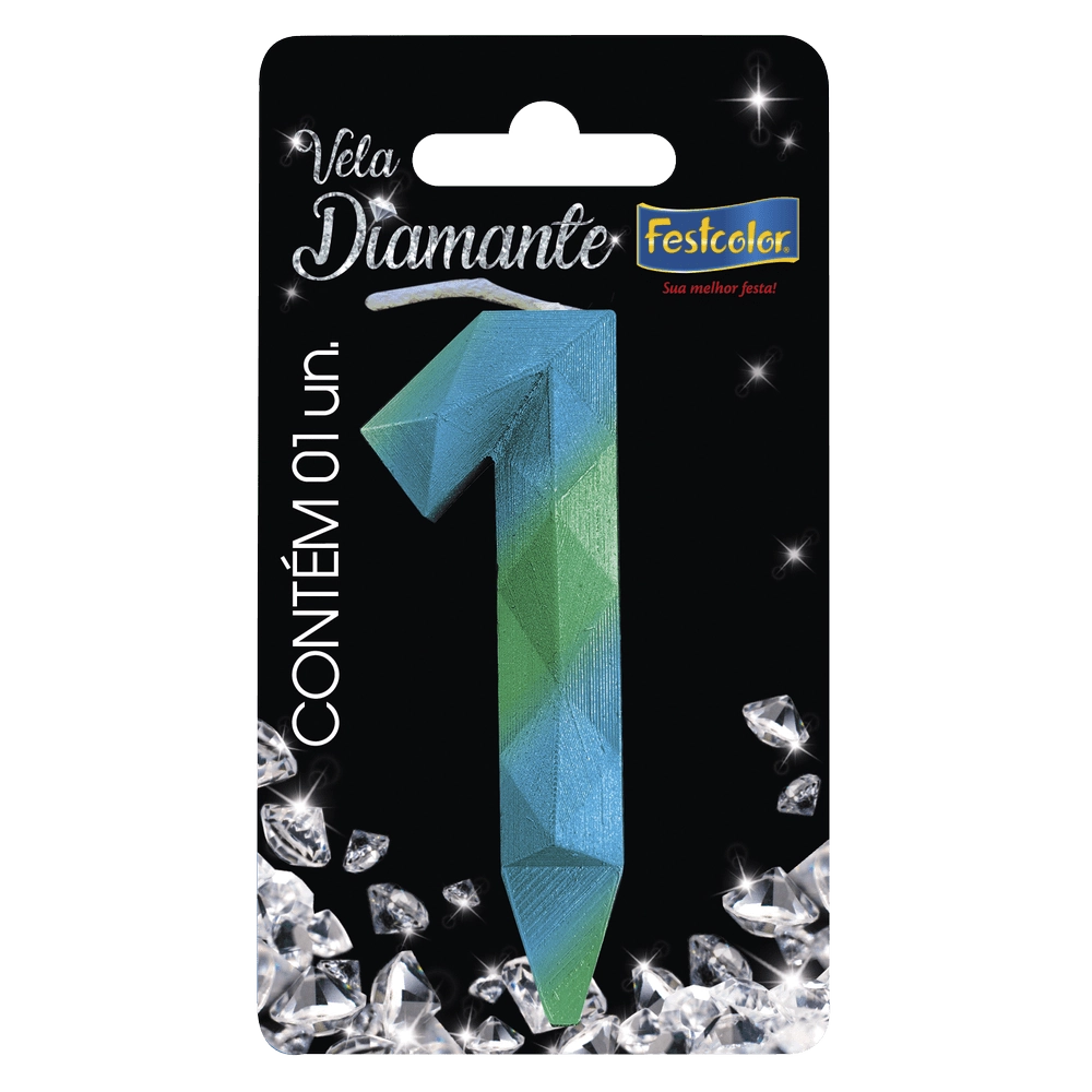 Vela Festcolor Diamante