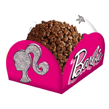 Porta Forminha Barbie 109138 40un Festcolor