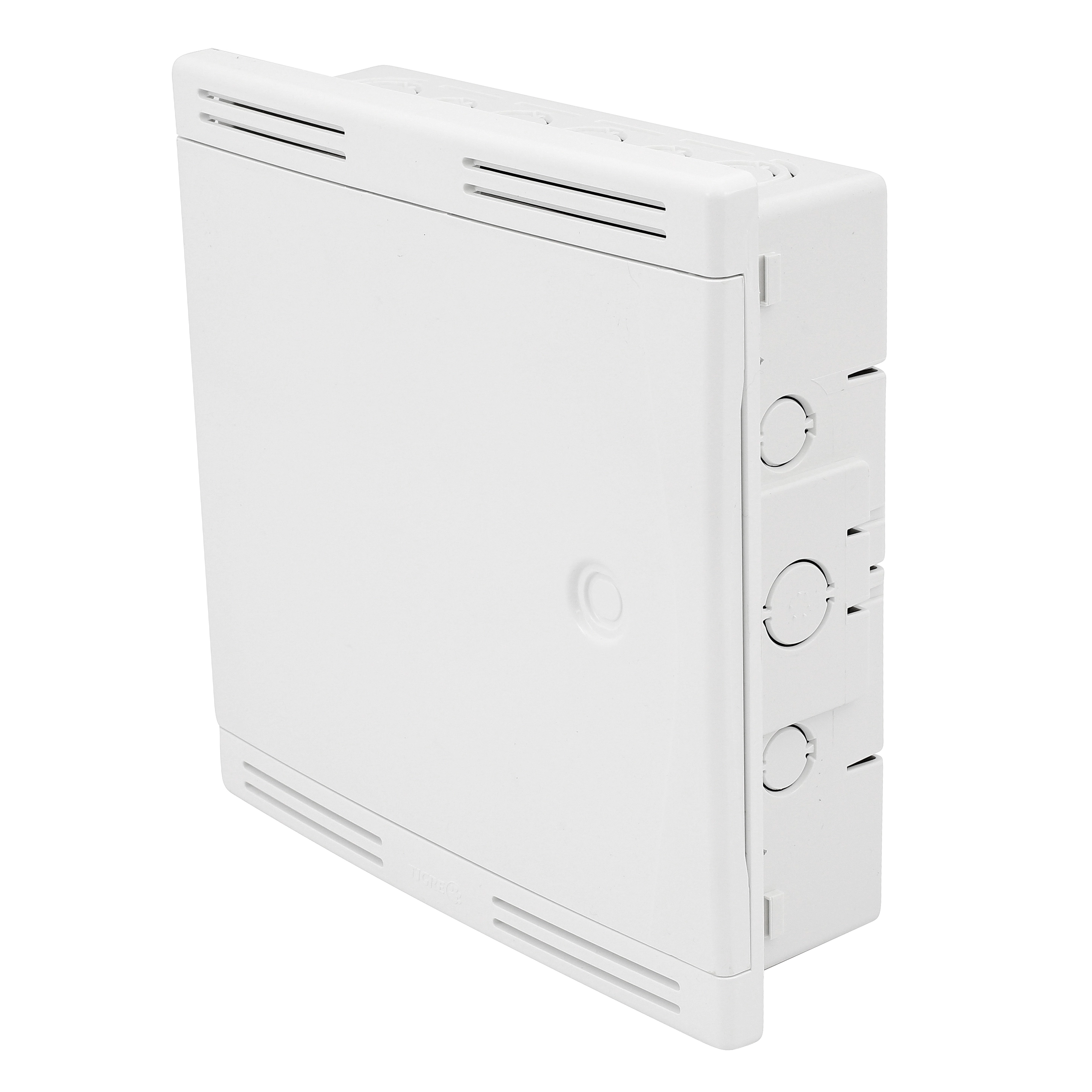 Caixa de Passagem de Embutir 30x30 PVC Branco VDI Tigre