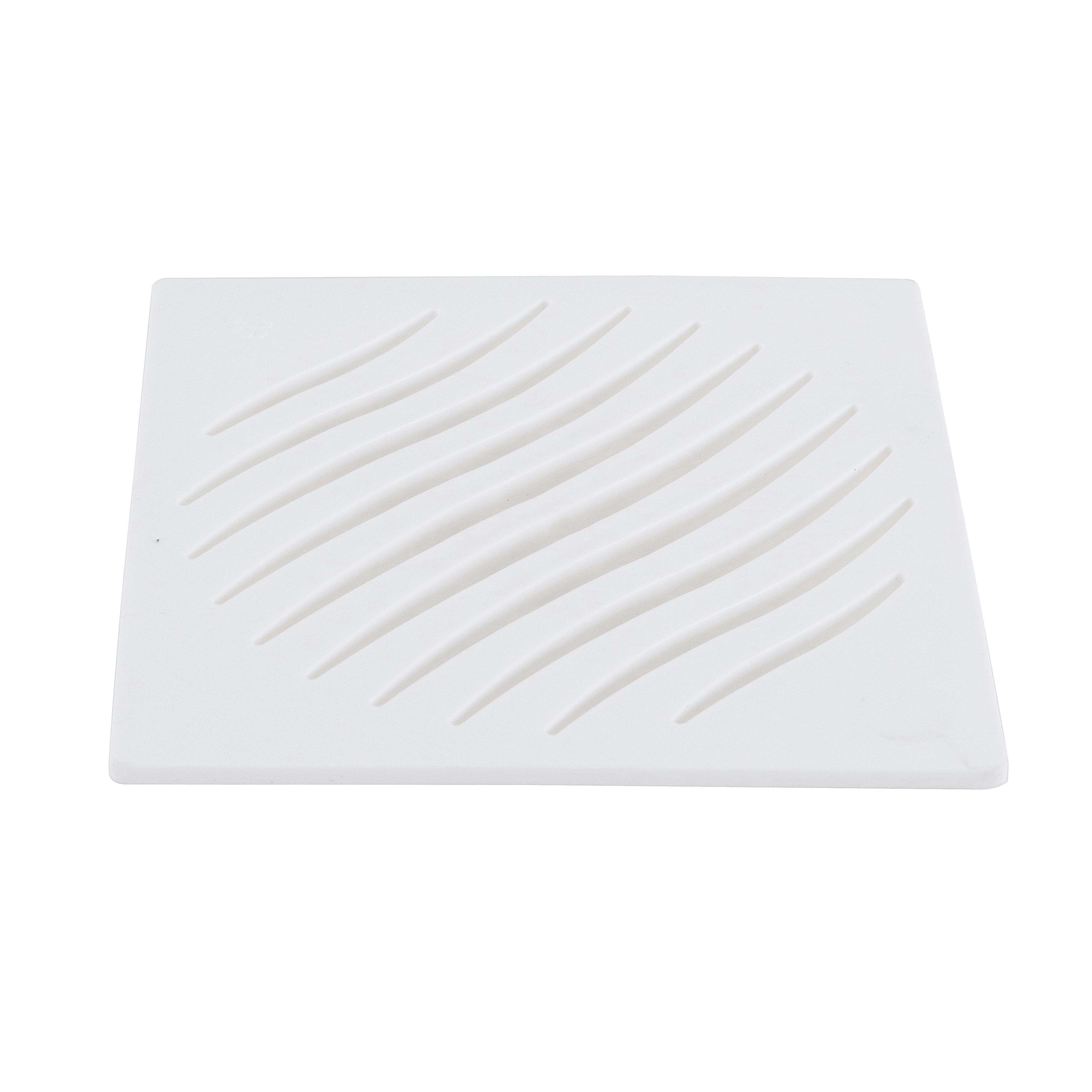 Ralo em Polietileno Quadrado 150mm Branco