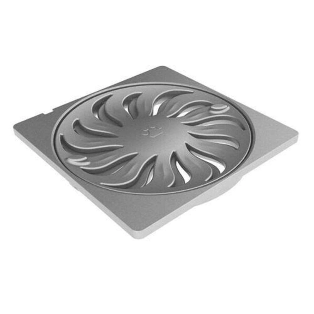 Grelha 100mm Abre/fecha Dn Titanio