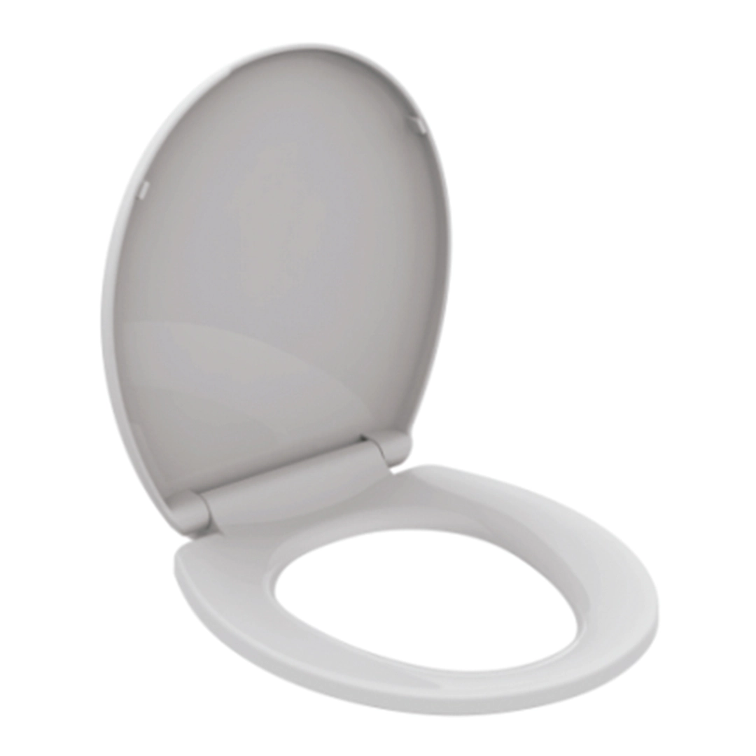 Assento Sanit Soft Close Oval Pp/bc