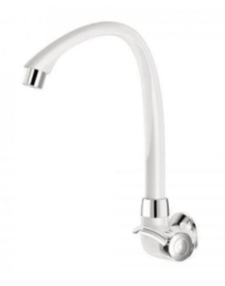 Torneira Para Cozinha Parede Linea Branco/ Cromo 1/2" - Tigre