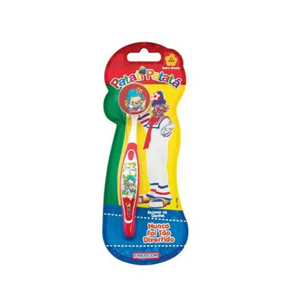 Escova Dental Inf C/capa Patata