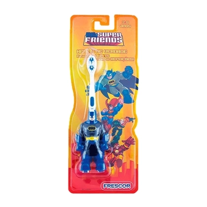 Escova Dental Infantil Frescor Super Friends Macia
