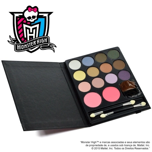 Fenzza Kit De Maquiagem Monster High Paleta Look Esc2073 Mh