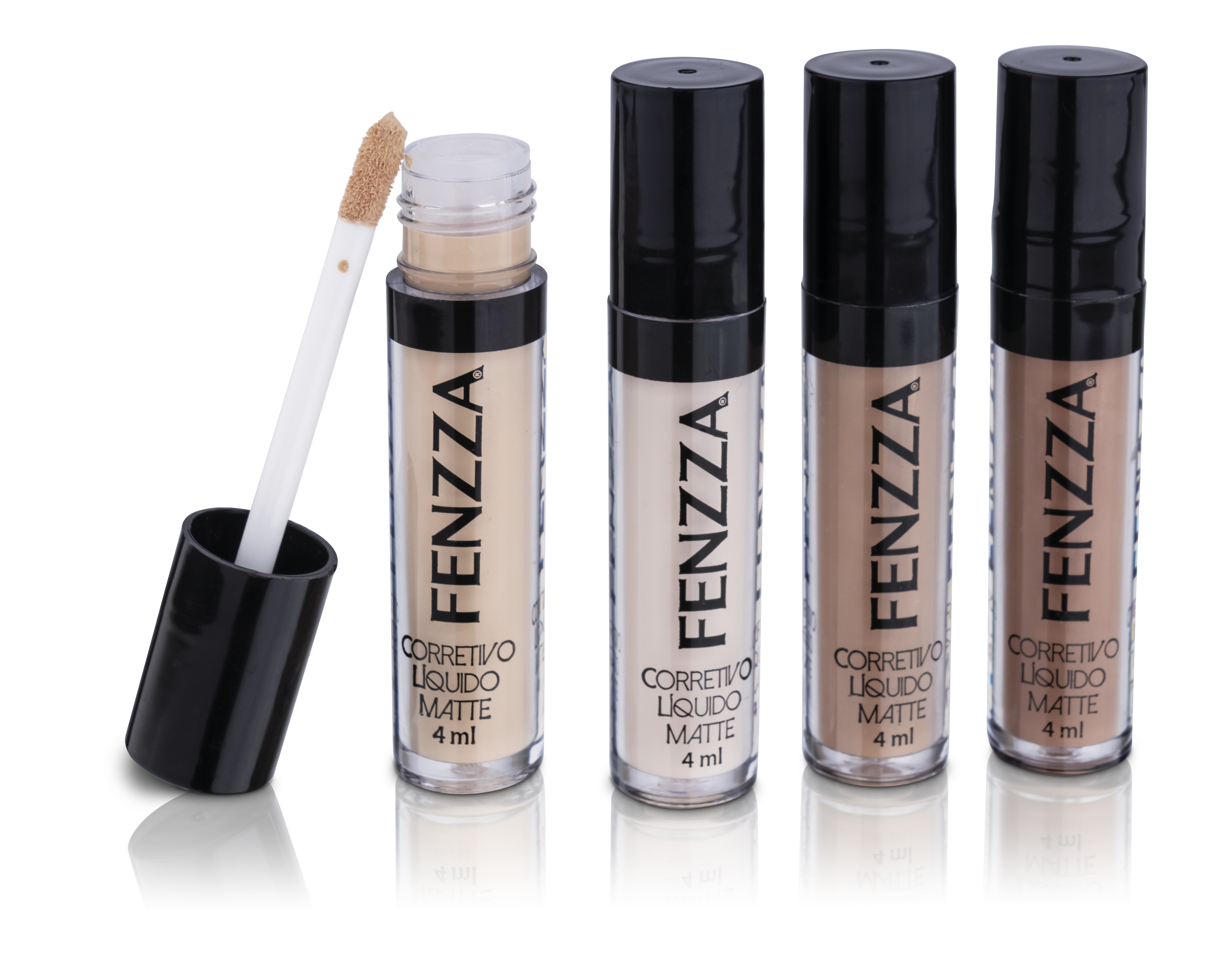 Maquiagem Corretivo Fenza Liq Matte