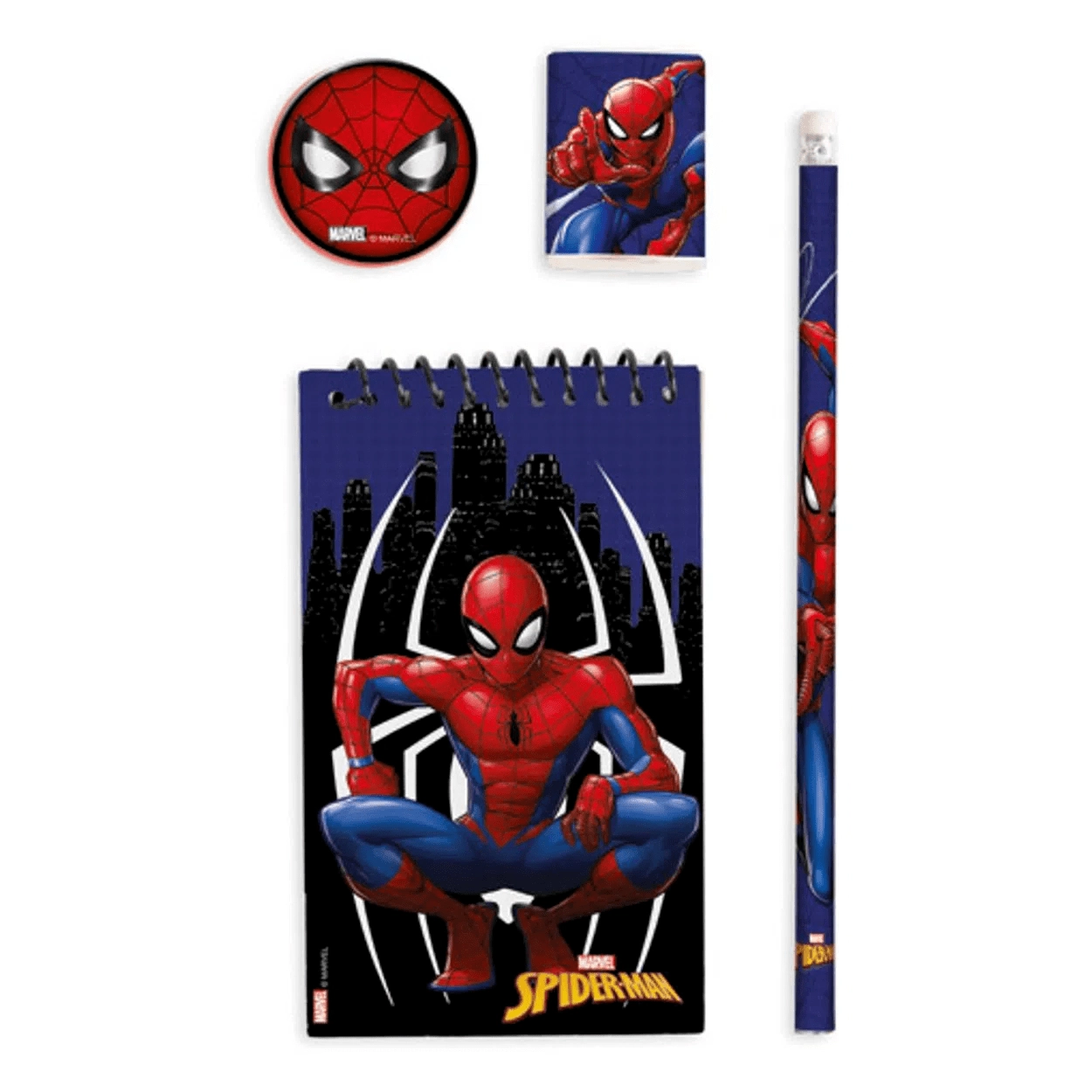 Kit Cromus Pintura Risque E Rabisque 15x26,5cm Spiderman
