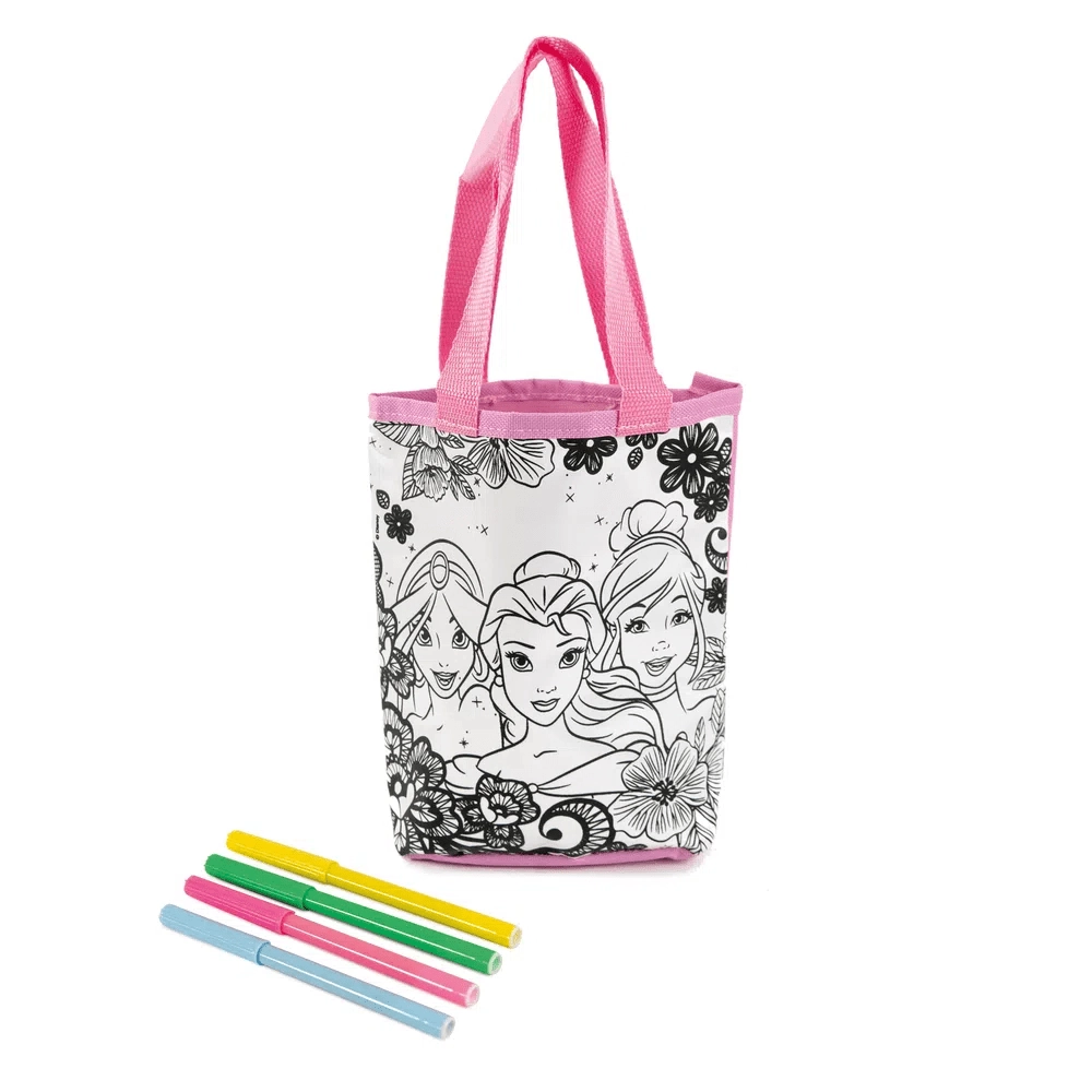 Bolsa Grande Cromus C/ Alca Princesas 19,5x6x20,5cm