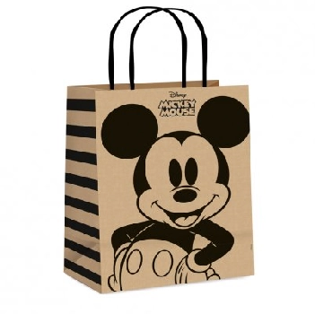 Sacola Papel Cromus Mickey M 26x19,5x9,5