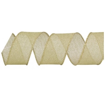 Fita Glitter Ouro 3,8x914cm Cromus