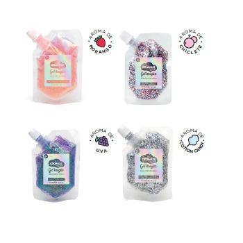 Gel Glitter Magico P/corpo Sortido Cromus