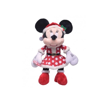 Minnie Cromus C/vestido Poa Vrm/bco/pto M