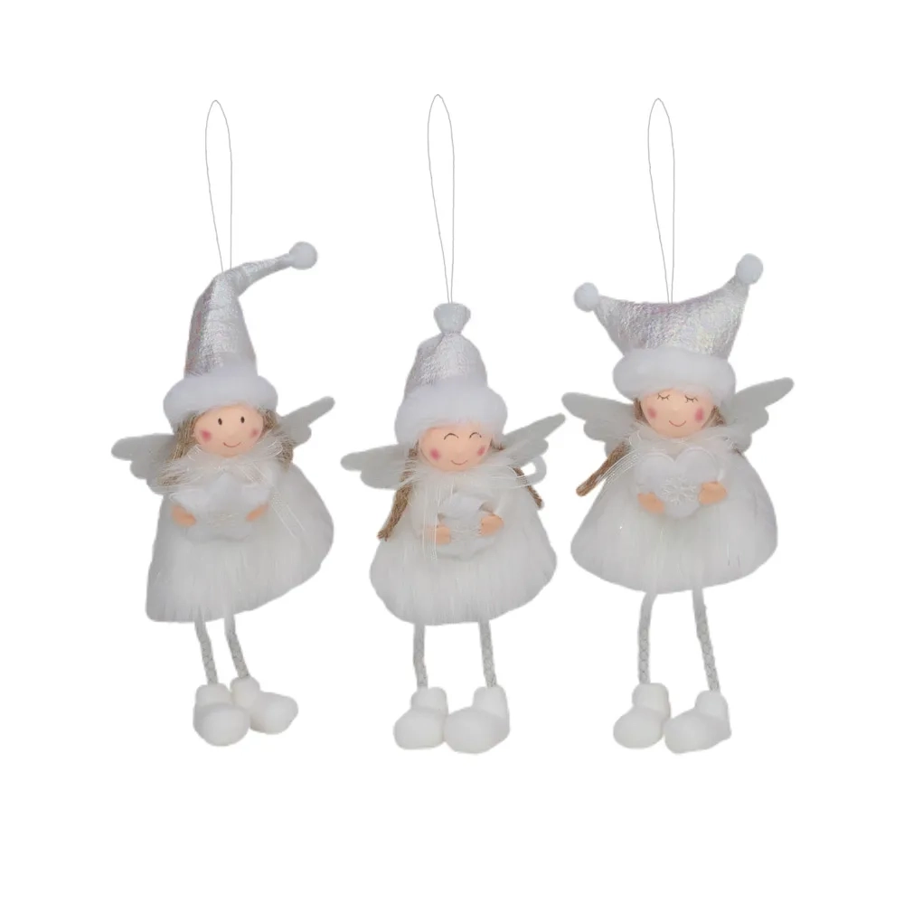 Enfeite Pend Anjo Sort Pra Bc 1025824 Cromus