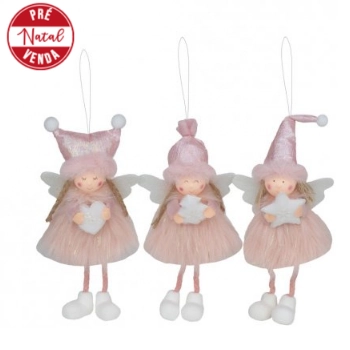 Enfeite Pend Anjo Sort Rs Pra Bc 1025829 Cromus