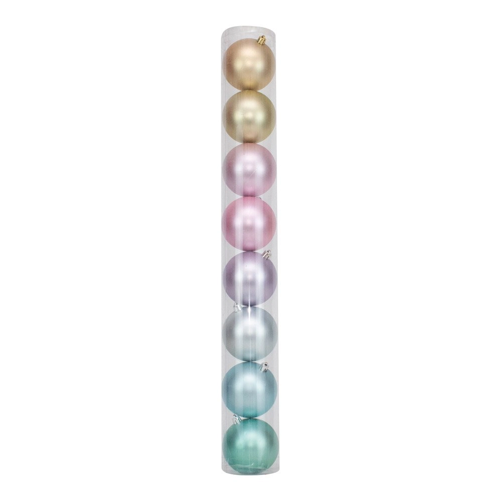 Bola Cromus Rainbow Mate Clr 6cm Jg C/8 Pc