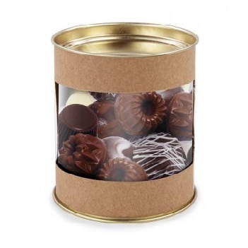 Lata P.doces Visor Kraft 11x9,1cm 18700260 Cromus