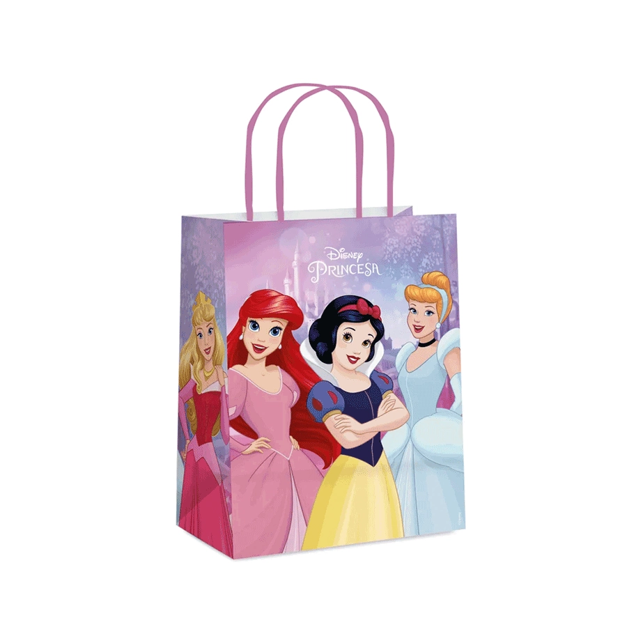 Sacola Papel Cromus Princesa M 26x19,5x9,5
