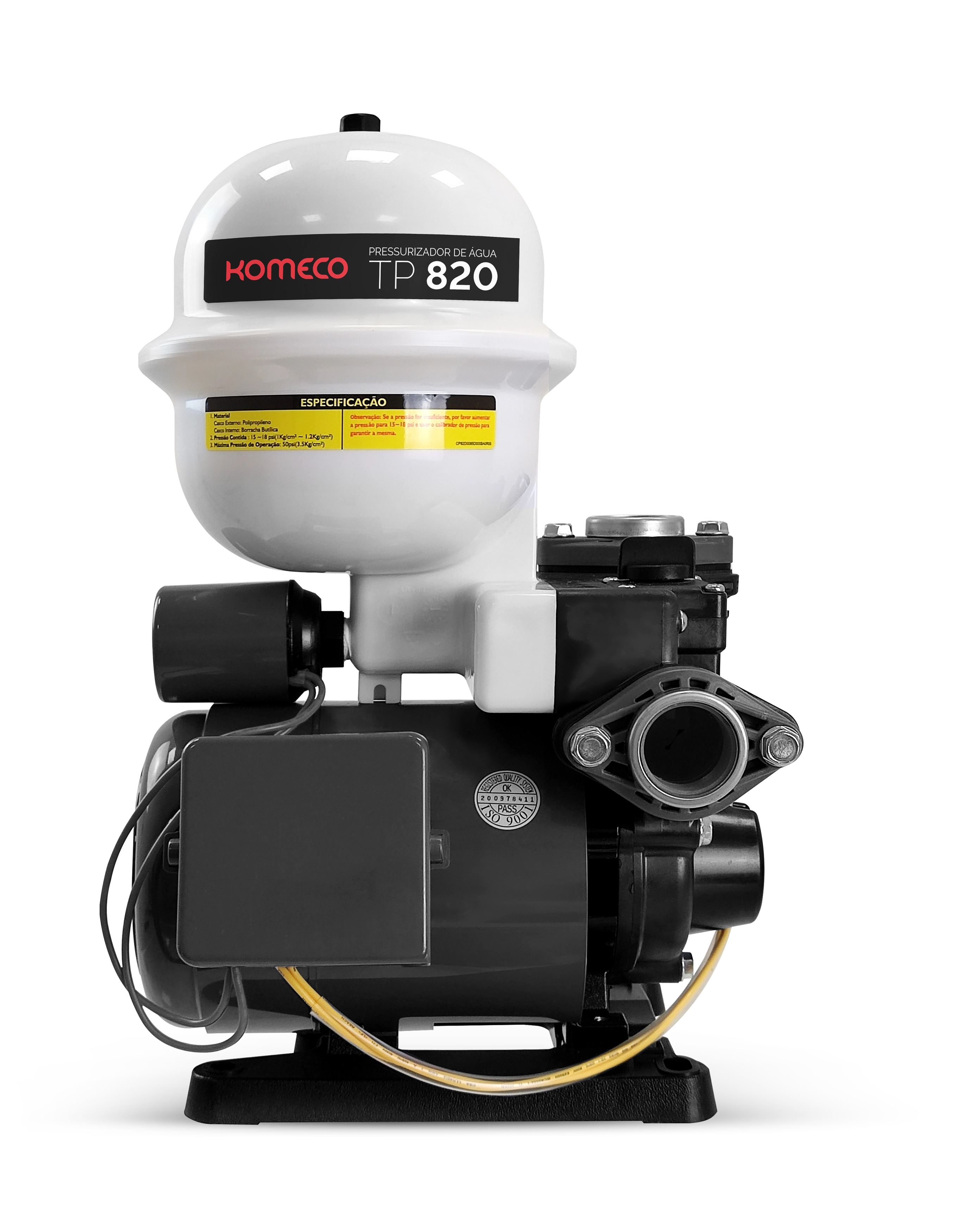 Pressurizador De Água Komeco Automático Tp 820 G3 Bivolt
