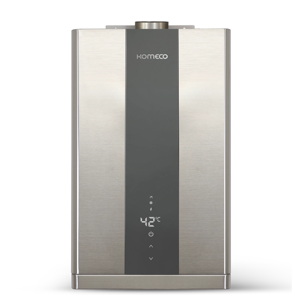 Aquecedor De Água A Gás Komeco 26 Litros Ko 26di Digital Gn Inox