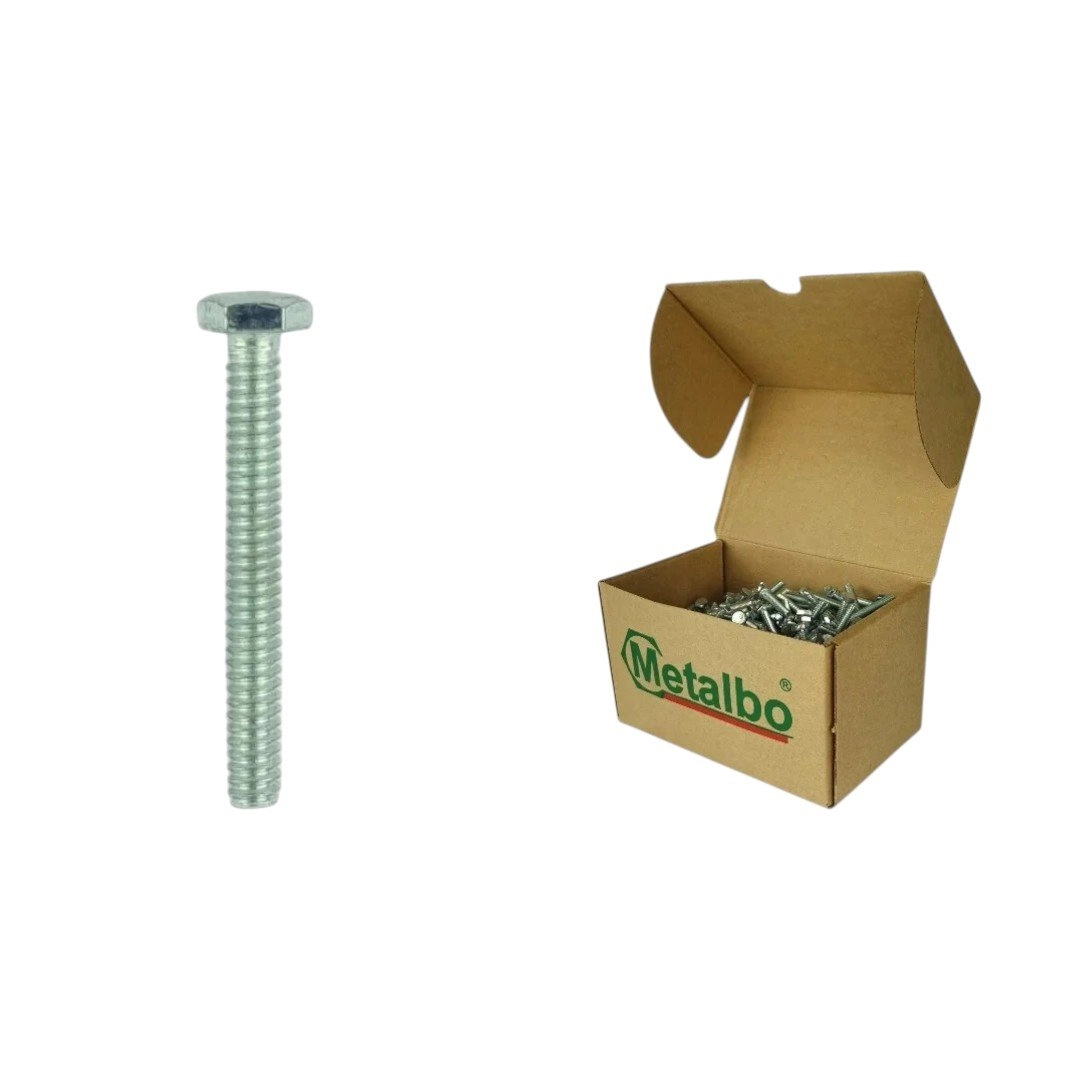 Parafuso Sextavado Zincado 3/16x11/2  500 Pcs