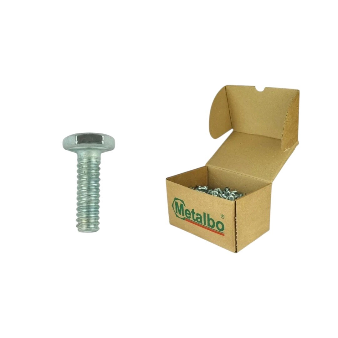 Parafuso Sextavado Zincado 1/4x3/4  500 Pcs