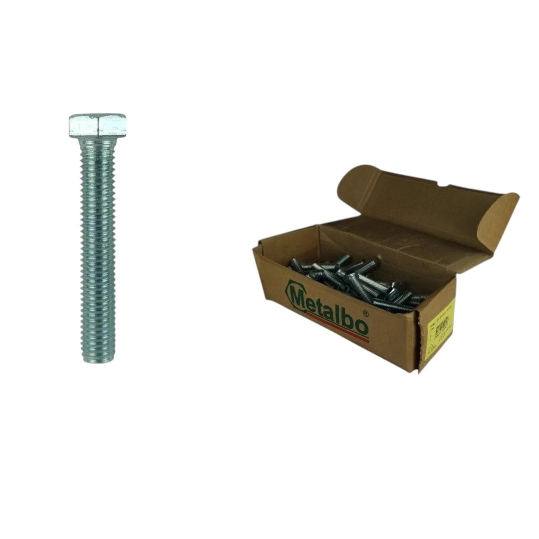 Parafuso Sextavado Zincado 1/2x3  50 Pcs