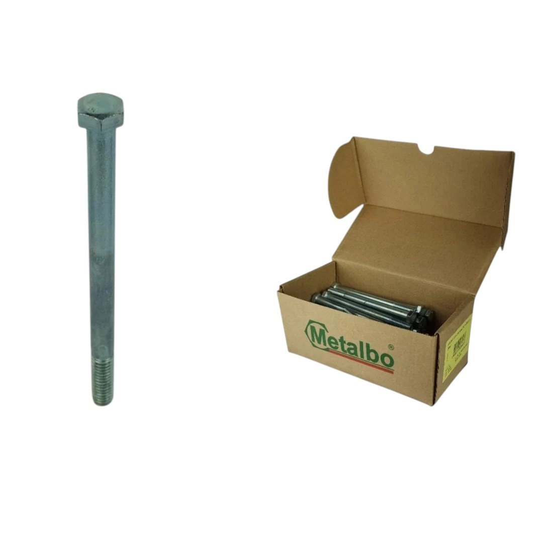 Parafuso Sextavado Zincado 3/8x5   50 Pcs
