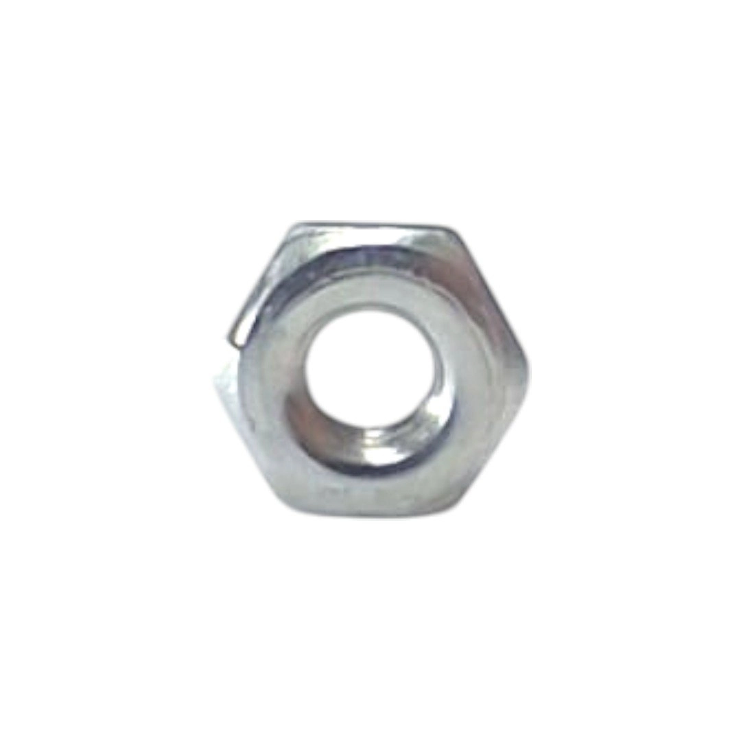 Porca Sextavada Zincada Rosca Unc - 1/8  100 Peças