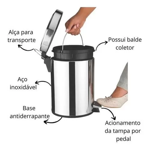Chaleira C/ Apito 2l Casita Inox
