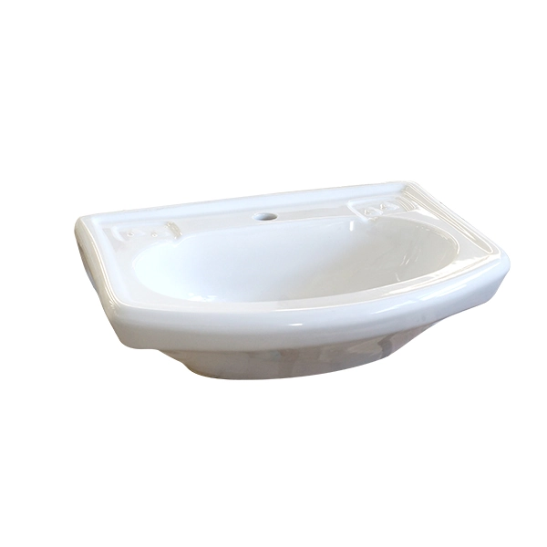 Lavatório para Coluna Anturius 52x42cm Branco Luzarte