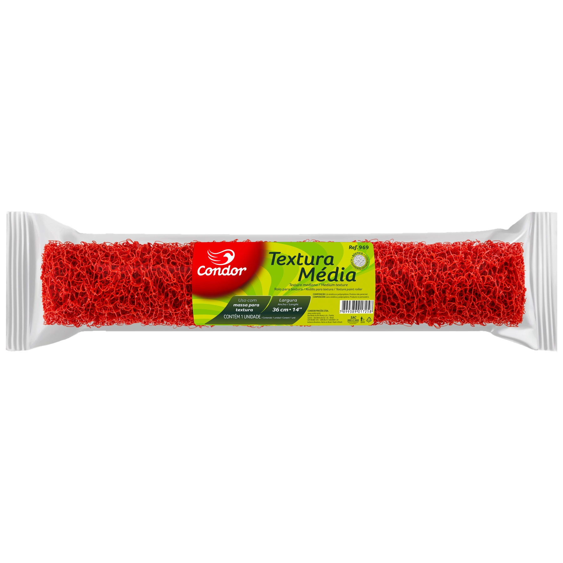Rolo para Textura Média 36cm Condor