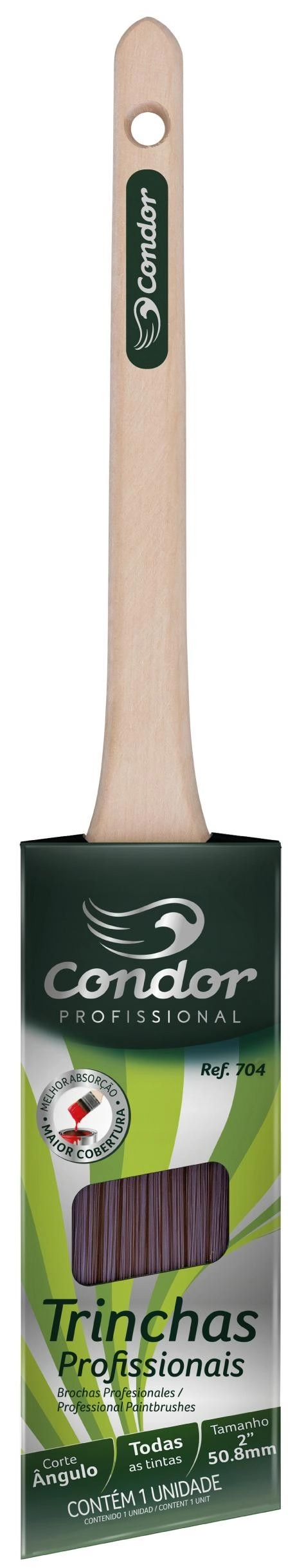 Trincha Angular Profissional Condor 704 2"