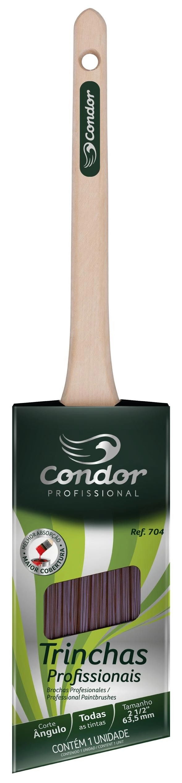 Trincha Angular Profissional Condor 704 2 1/2"
