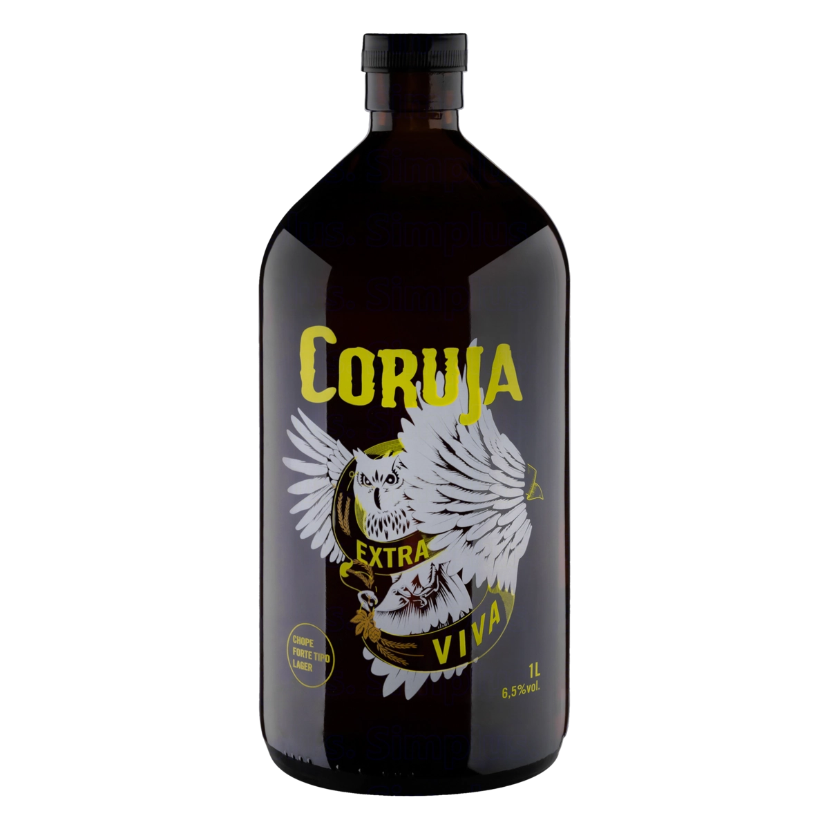 Chopp Extra Lager Coruja Viva Garrafa 1l