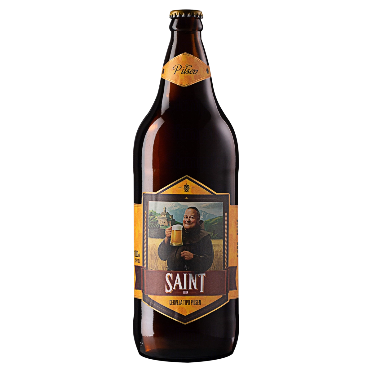 Cerveja Pilsen Saint Bier Garrafa 1000ml