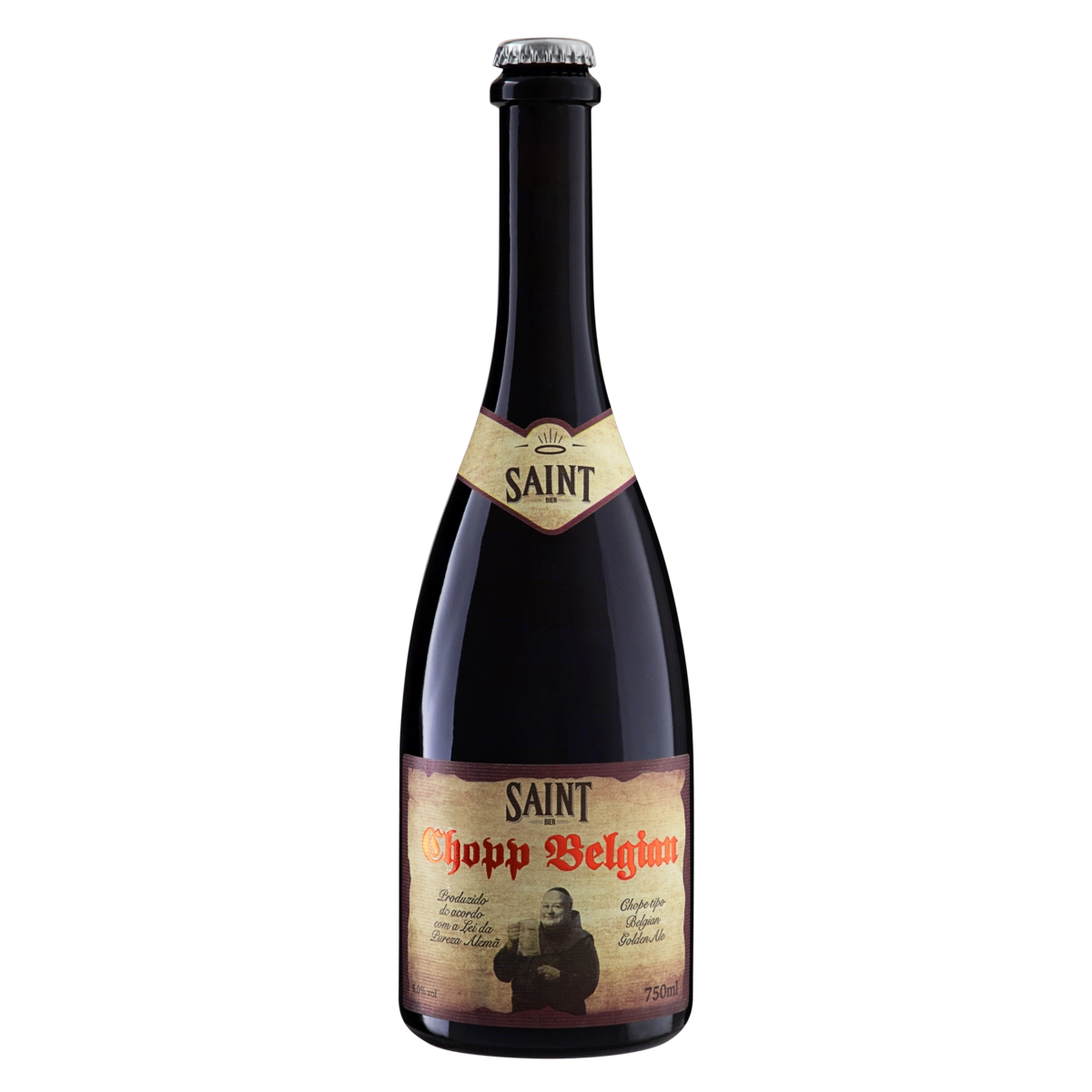 Chopp Belgian Golden Ale Saint Bier Garrafa 750ml