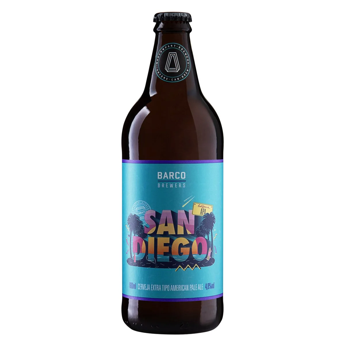 Cerveja Barco San Diego American Pale 600ml