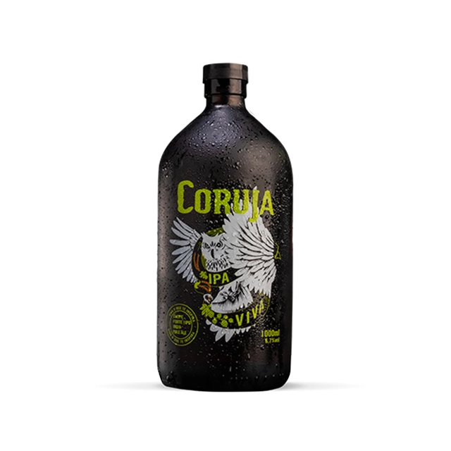 Chopp Ipa Coruja Viva Garrafa 1l