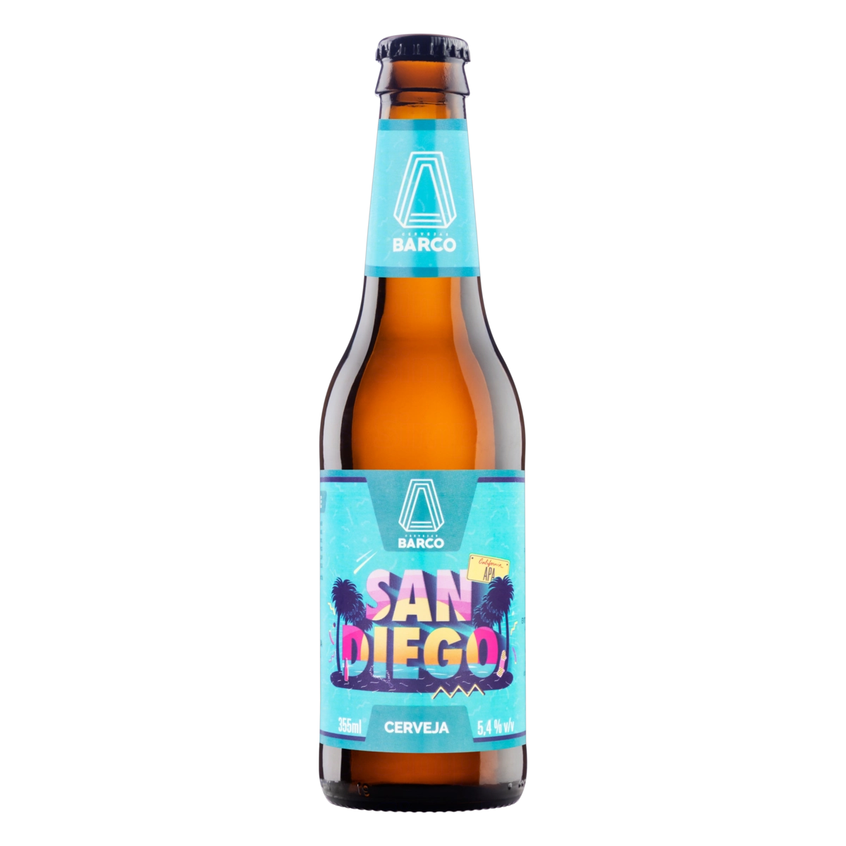 Cerveja Apa San Diego Barco Garrafa 355ml