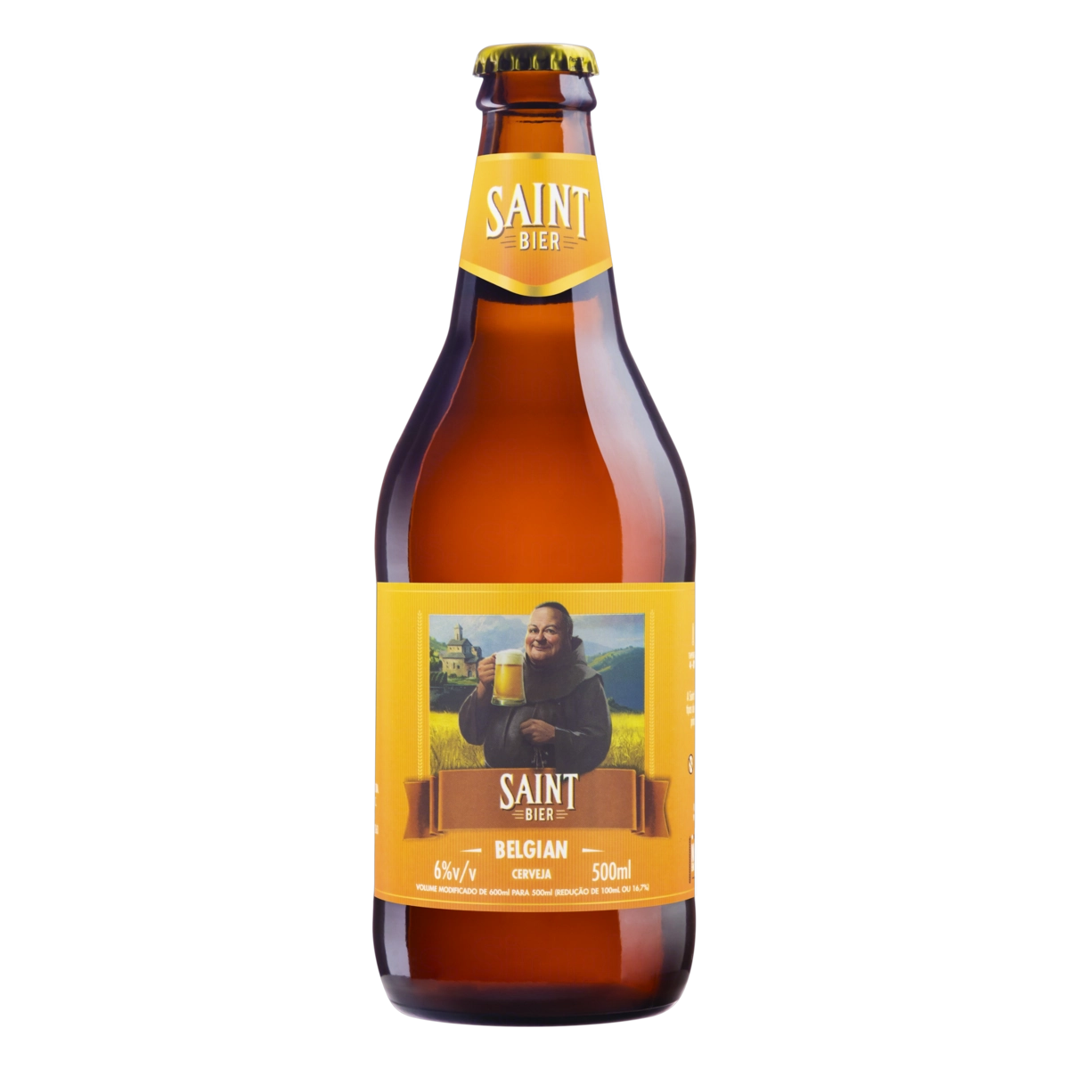Cerveja Belgian Golden Ale Saint Bier Garrafa 500ml
