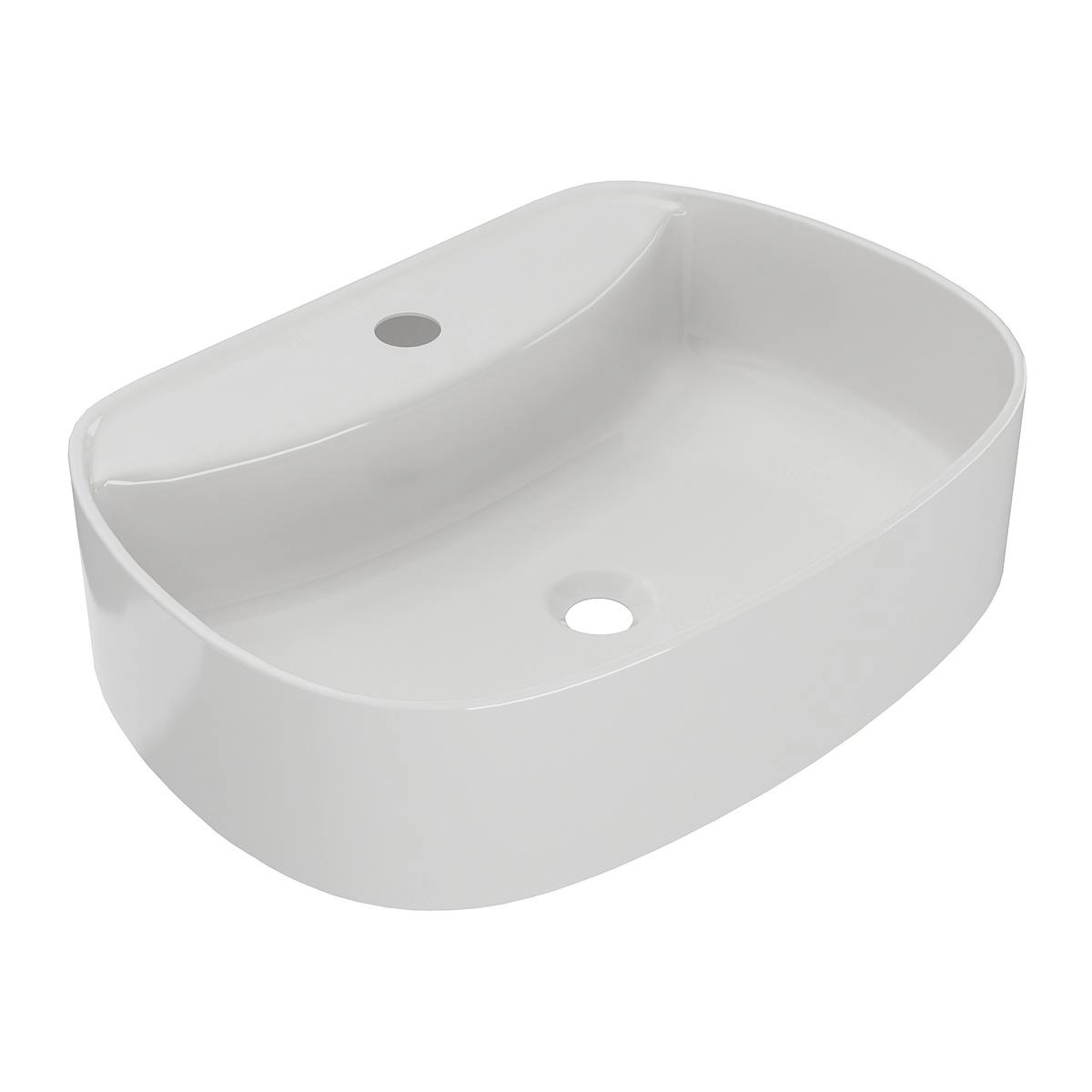 Cuba Sobrepor Banheiro Oval 48x12x35cm Multimóveis Cr10150
