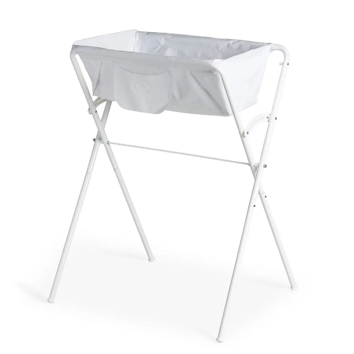 Banheira Para Bebê Aqualoo Com Suporte Branco - Maxi Baby