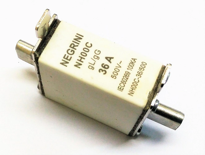 Fusível Nh-00c Gl/gg 100ka 500vca 36a